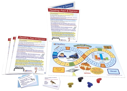 Learning Reading Fact & Opinion Learning Center Game, Grade 3-5