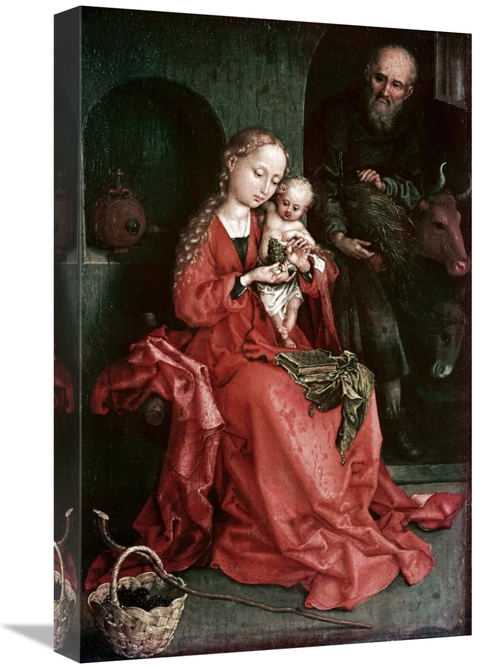 22 in. The Holy Family Art Print - Martin Schongauer