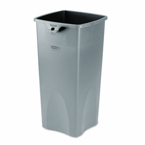 Rubbermaid 356988GY Untouchable Square Container  23 Gal  Gray  Each