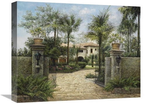 Global Gallery GCS-131283-1620-142 16 x 20 in. Boca Retreat Art Print 