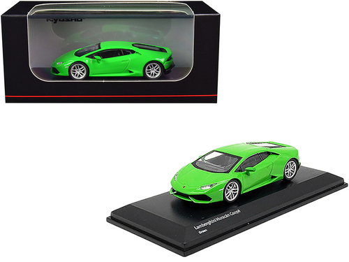 Lamborghini Huracan Coupe Bright Green 1/64 Diecast Model Car by