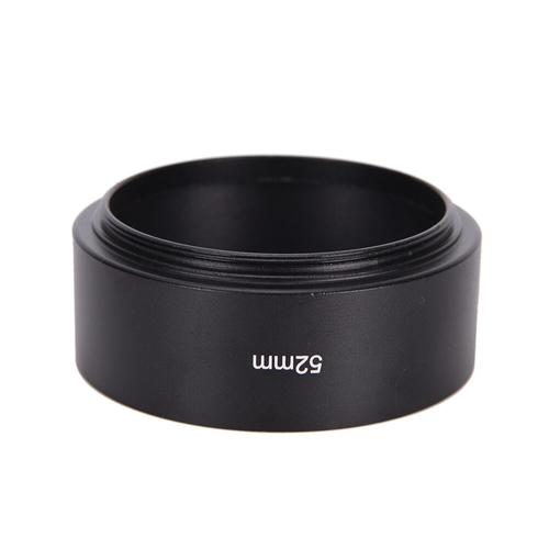 52mm Metal Camera Lens Hood For Canon Nikon 50mm