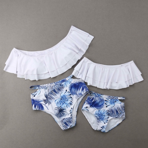 2019 New Family Matching Swimsuit Swimwear Lady