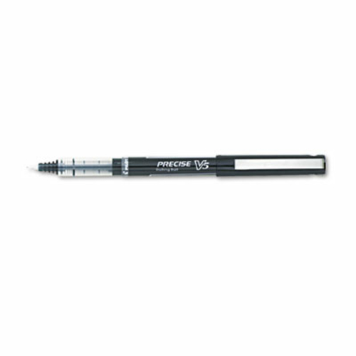 Pilot 35334 Precise V5 Roller Ball Stick Pen  Needle Pt  Black Ink  0.