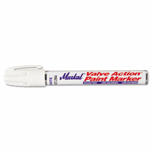 Mrk 96800 Valve Action Paint Marker, White