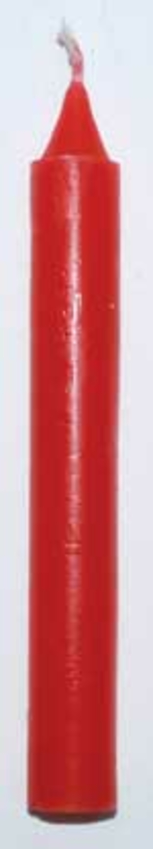 Red 6" Taper Candle