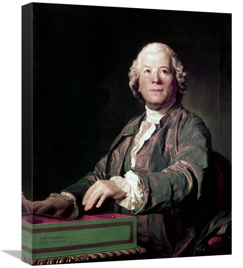 Global Gallery GCS-277440-22-142 22 in. Gluck at the Spinet Art Print 