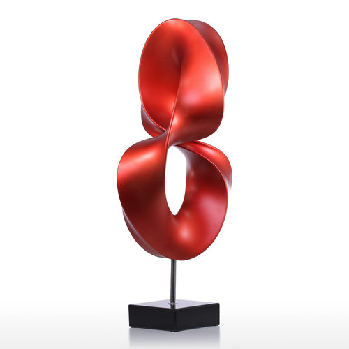 Tomfeel Sculpture Modern Eye Figurines Two Size