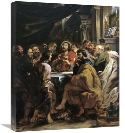 Global Gallery GCS-282786-22-142 22 in. The Last Supper Art Print - Pe