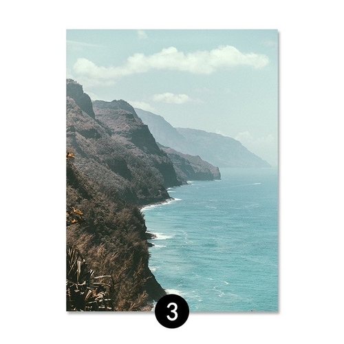 Canvas Painting Nordic Landscape Photo