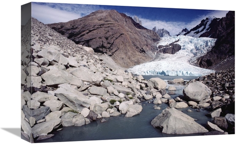 Global Gallery GCS-451453-1218-142 12 x 18 in. Glacier Tumbling Down F