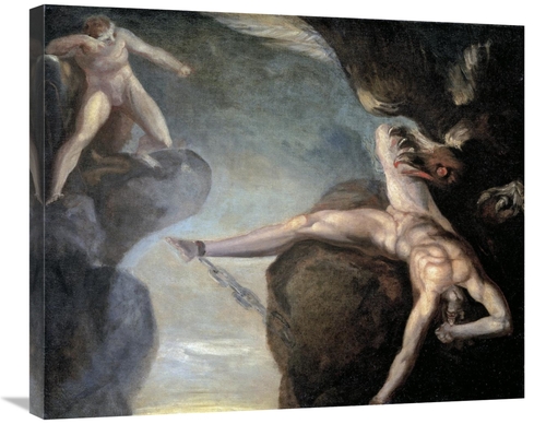 Global Gallery GCS-266351-30-142 30 in. Prometheus Wird Von Hercules G