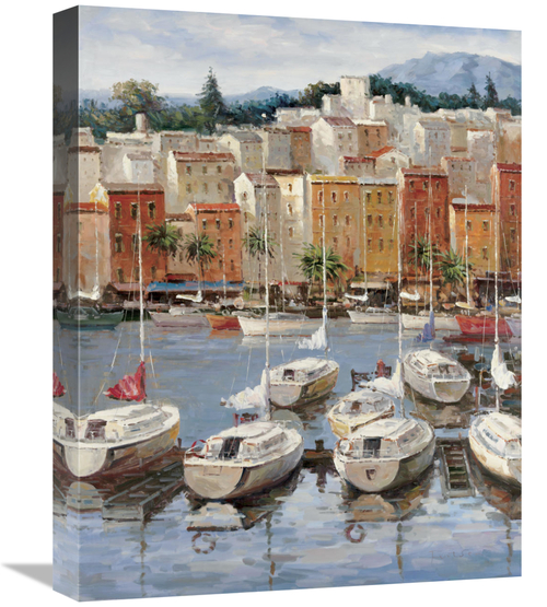 Global Gallery GCS-130144-1620-142 16 x 20 in. Terracotta Harbor Art P