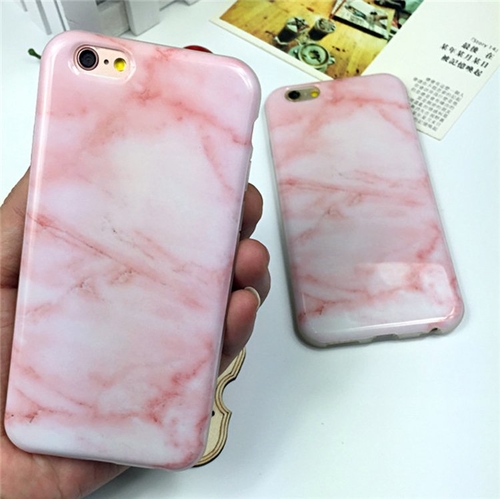 Pink Marble iPhone Case