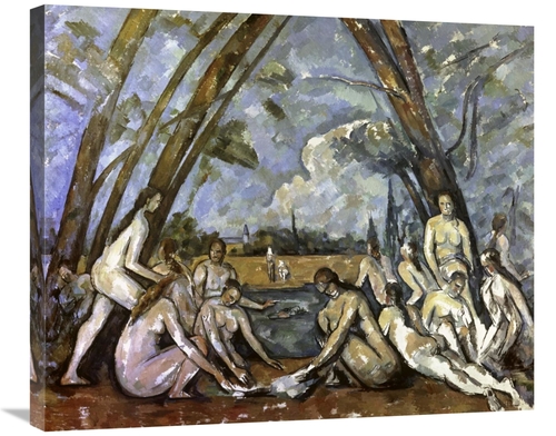 Global Gallery GCS-281845-30-142 30 in. Les Grand Baigneuses No.1 Art 