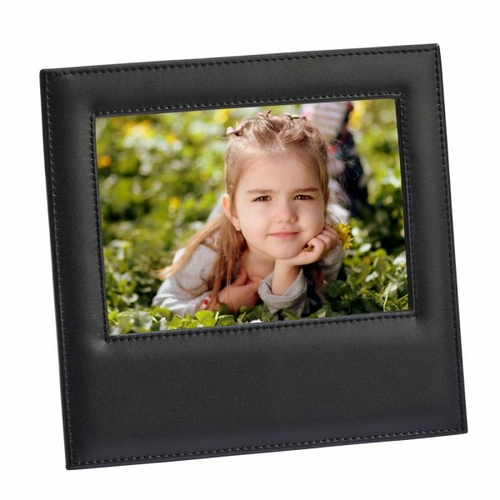 Creative Gifts International 056574 5 x 7 in. Leather Photo Frame with