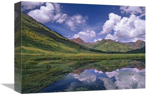 Global Gallery GCS-396627-1216-142 12 x 16 in. Ruby Range Reflected in