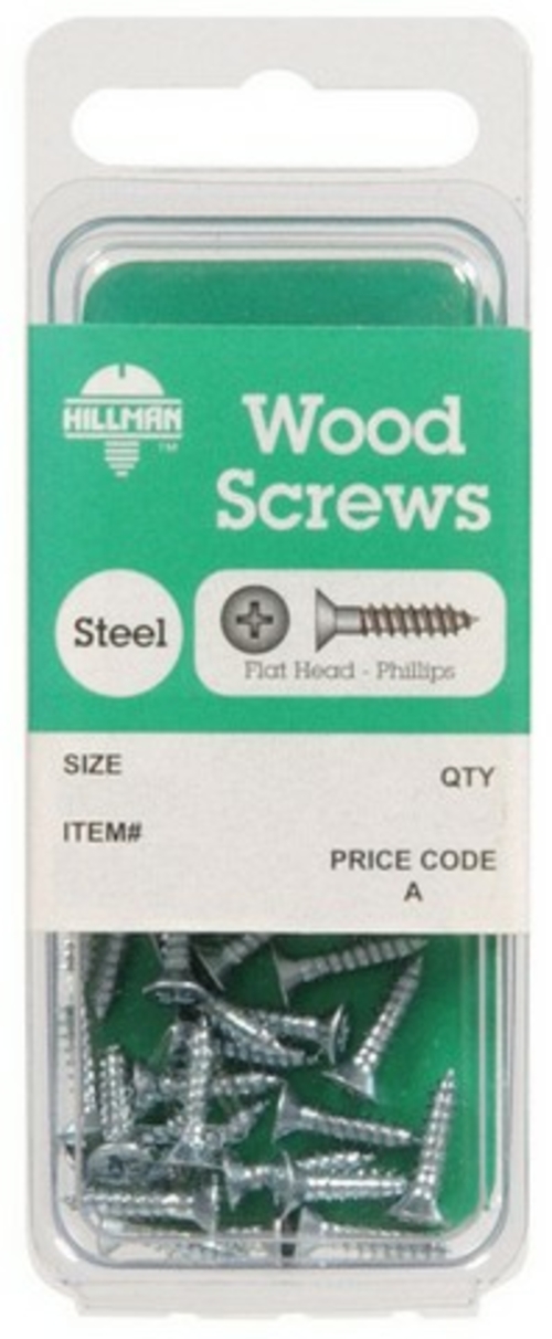 Hillman 5767 6 x 0.62 in. Wood Screw - pack of 10