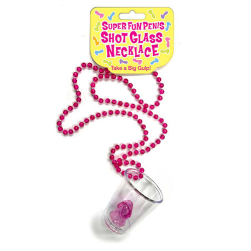 Super Fun Penis Shot Glass Necklace