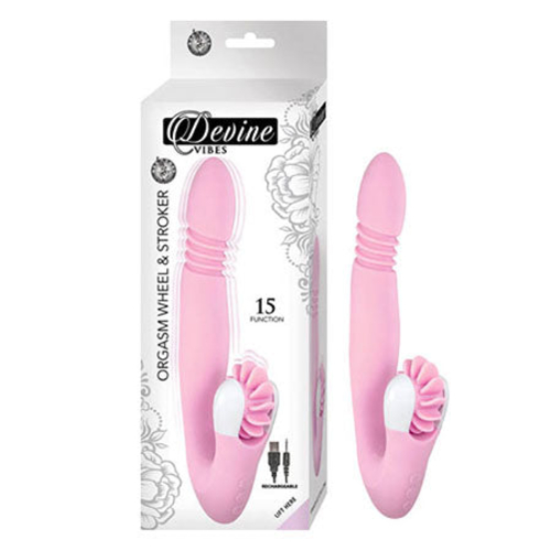 Devine Vibes Orgasm Wheel & Stroker-Pink