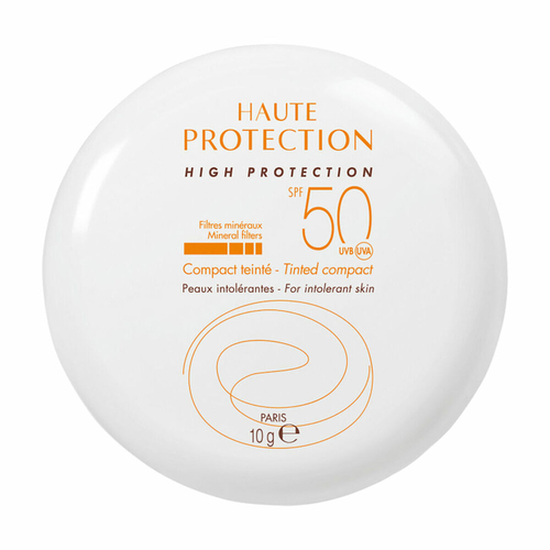 Sun Protection with Colour Avene Spf 50 Compact Sand (9,5 g)