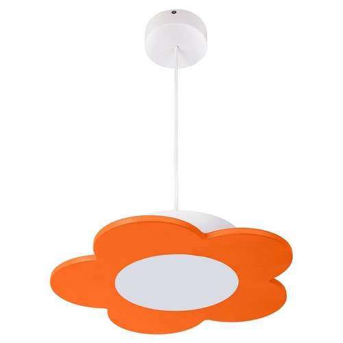 Hanging lamp Fiore LED orange