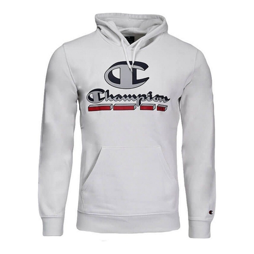 Men’s Sweatshirt without Hood Champion Hooded White