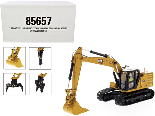 Cat Caterpillar 323 Hydraulic Excavator Next Generation Design with
