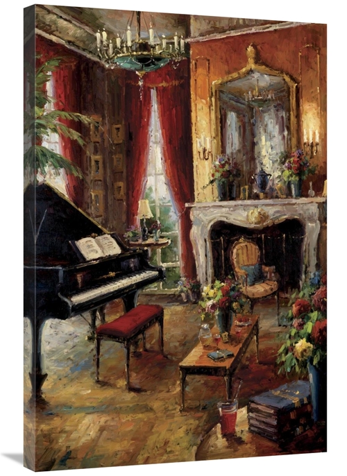 Global Gallery GCS-132416-2436-142 24 x 36 in. Elegant Salon Art Print