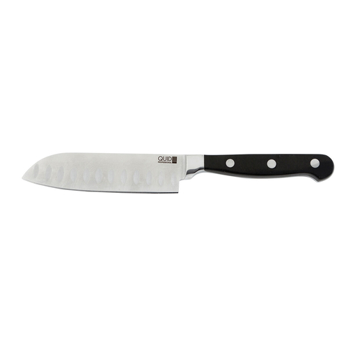 Santoku Knife Quid Professional Inox Chef Black Black Metal (13 cm)