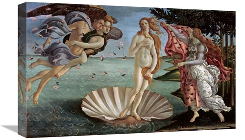 Global Gallery GCS-281750-22-142 22 in. The Birth of Venus Art Print -