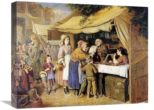 Global Gallery GCS-266724-22-142 22 in. The Village Fair Art Print - M