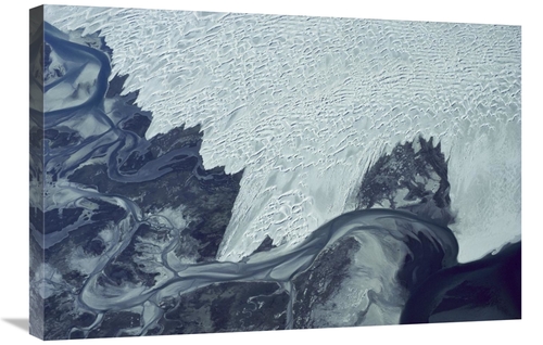 20 x 30 in. Guerrero Negro Dunes, Aerial VIew, Baja California