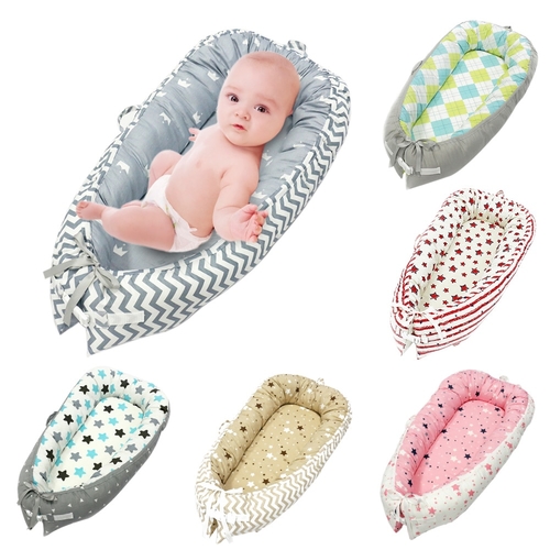 Baby Nest Bed Soft Washable Removable Sleeping