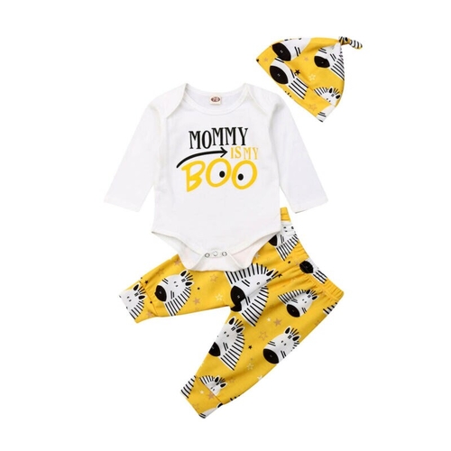 Summer Baby Clothing 3PCS Newborn Kids Baby