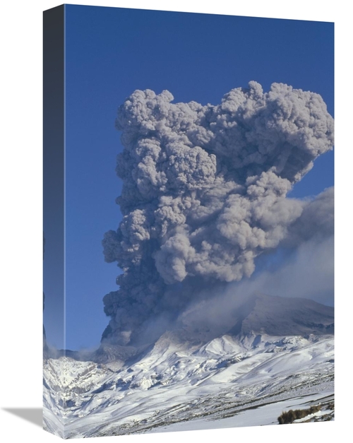 Global Gallery GCS-451177-1218-142 12 x 18 in. Mt Ruapehu Eruption 199