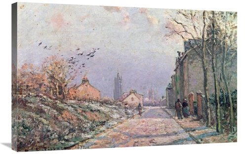 Global Gallery GCS-267027-36-142 36 in. The Road, Effect of Winter