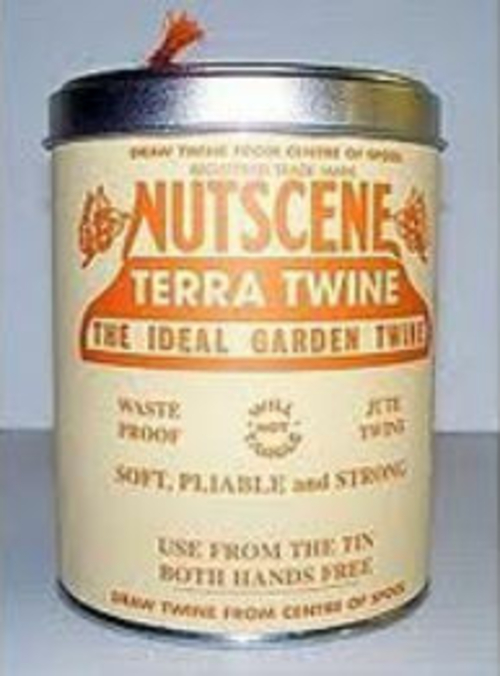 NUTSCENE K815O Tin of Twine - 500 ft - ORANGE