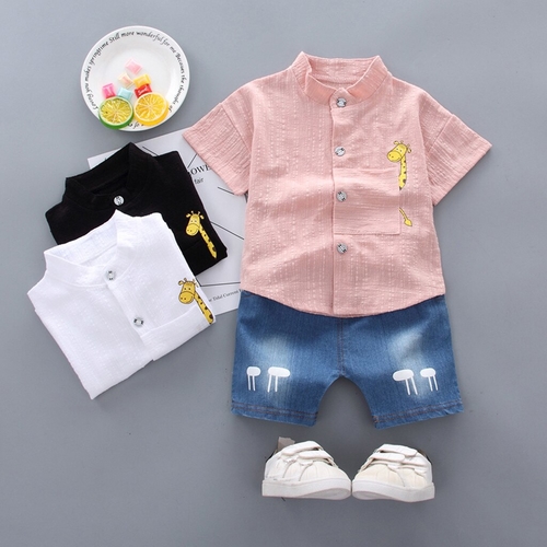 2PC Baby Boy Clothes Cotton Summer Clothes For