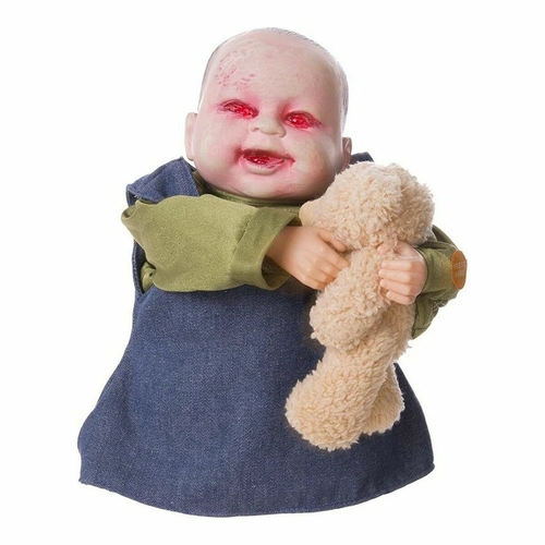 Halloween Decorations My Other Me Lights Movement Evil Doll with sound