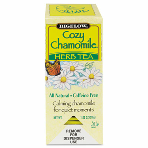 Bigelow. 00401 Single Flavor Tea- Cozy Chamomile- 28 Bags-Box