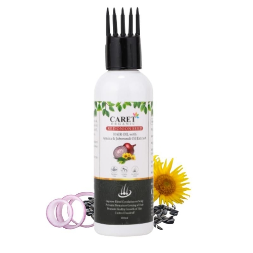 Organic Best Hair Fall Control Red Onion Seed Hair Oil  Made With