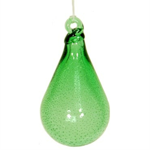 Echo Valley RSR14454W 7 in. Stardust Teardrop Glass Ornament