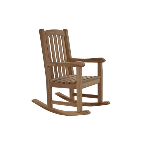 Rocking Chair DKD Home Decor Brown Teak 56 x 87 x 102 cm (56 x 87 x