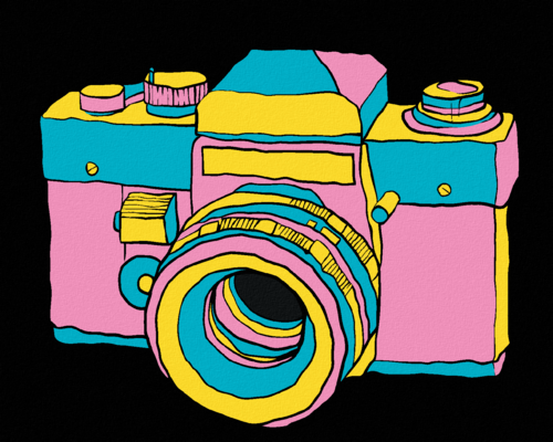 Paint by Numbers - POP-ART CAMERA