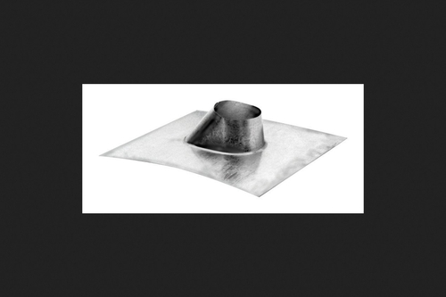 M&G DuraVent 4538245 4 in. Galvanized Adjustable Roof Flashing