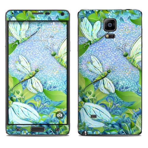 DecalGirl SGN4-DFLYFAN Samsung Galaxy Note 4 Skin - Dragonfly Fantasy