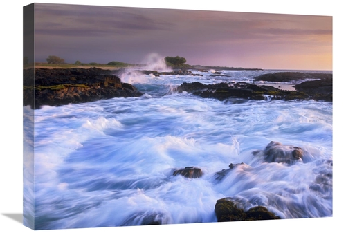 Global Gallery GCS-452235-1824-142 18 x 24 in. Waves & Surf At Wawalol