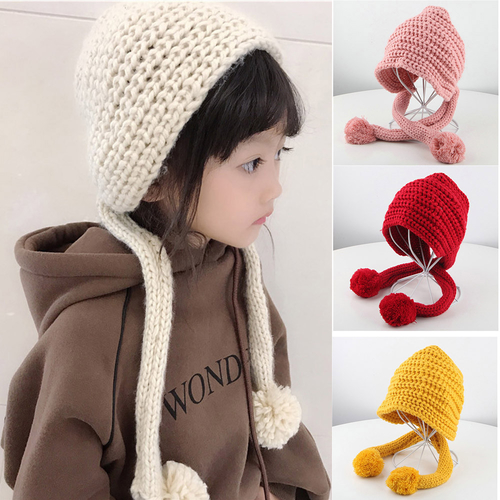 Toddler Kids Baby Hat Girls Boys Infant Warm