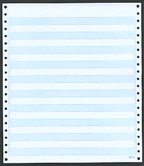Paper-Computer Printout Paper 14 7/8 x 11 in. 